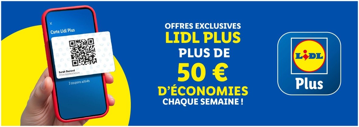 Le meilleur de Lidl Plus !