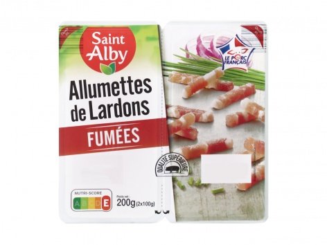 Allumettes de lardons fumés