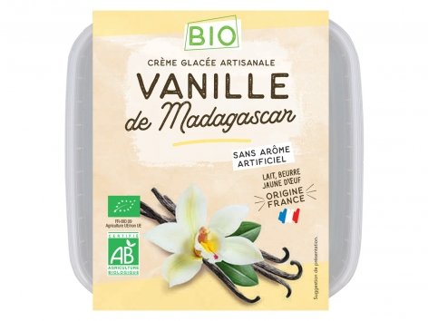 Crème glacée Bio