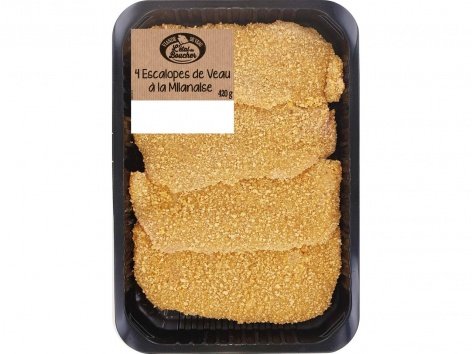 Escalopes de veau à la milanaise XXL
