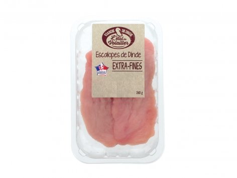 Escalopes de dinde extra fines