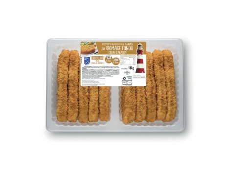 Pané de colin MSC au fromage