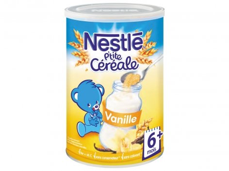 Nestlé P’tite Céréale Vanille