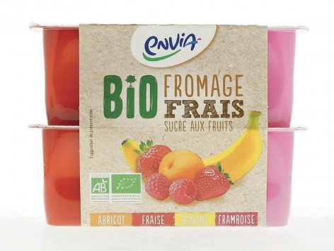 Fromage frais sucré aux fruits Bio