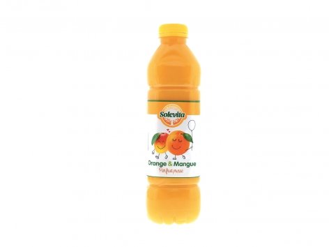 Jus frais orange mangue