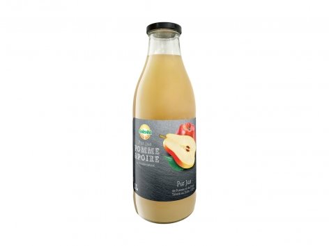 Pur jus de pomme poire
