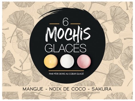 6 mochis glacés