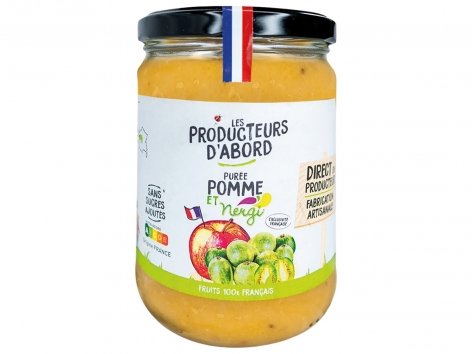Purée de fruit pomme-Nergi
