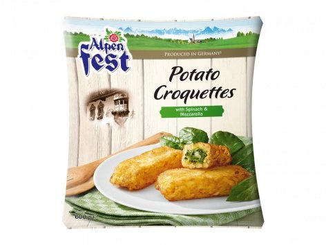 Croquettes de pomme de terre farcies