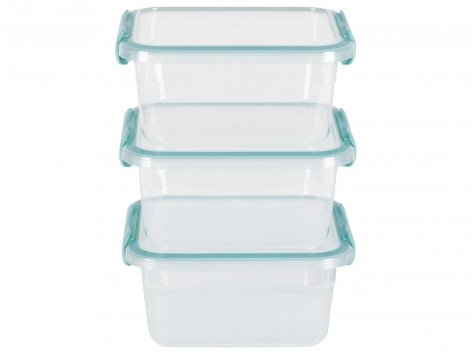 Boîtes de conservation avec fermeture à clic