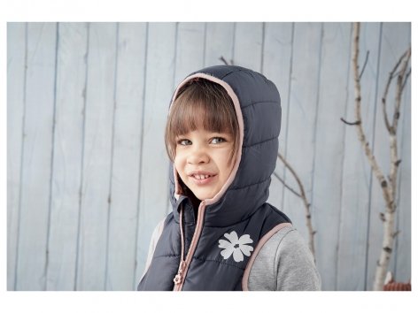 Doudoune sans manches fille