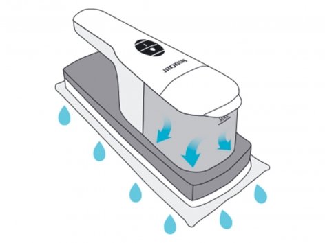 Nettoyeur de vitre vibrant