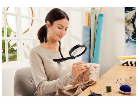 Loupe de lecture LED ou loupe universelle