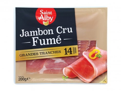 Jambon cru fumé