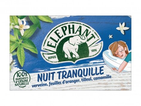 Éléphant infusion nuit tranquille