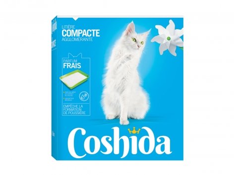 Litière agglomérante parfumée