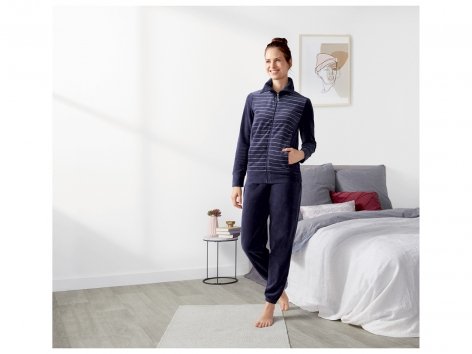 Ensemble détente en velours femme