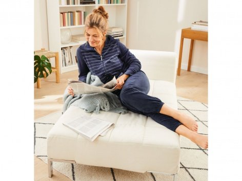 Ensemble détente en velours femme