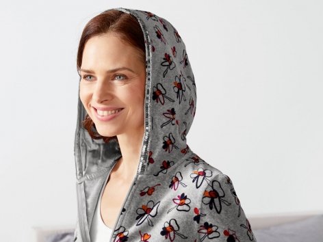 Ensemble détente en velours femme