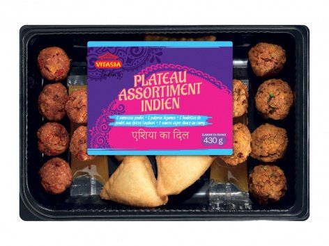 Plateau assortiment indien