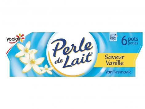 Yoplait Perle de lait saveur vanille