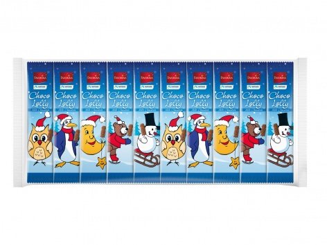 Sucettes au chocolat au lait