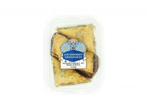 Assortiment baklawa cacahuète et amande