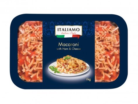 Macaroni au jambon cuit et au fromage