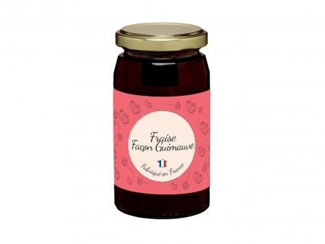 Confiture fraise façon guimauve