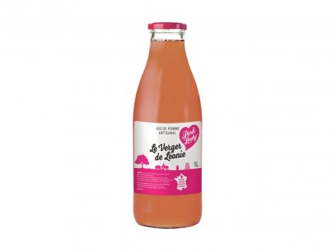 Pur jus de pomme artisanal Pink Lady