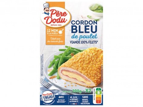 Père dodu cordon bleu de poulet