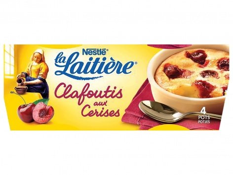 Nestlé La laitière clafoutis aux cerises