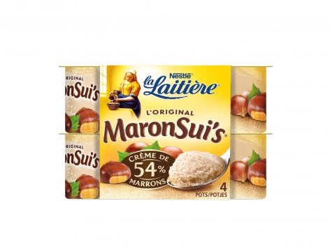 Nestlé La Laitière mousse MaronSui's