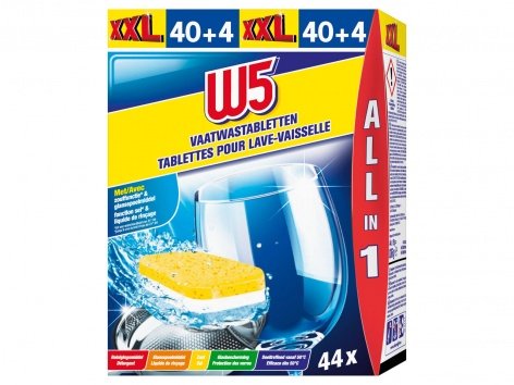 Tablettes pour lave-vaisselle tout en un