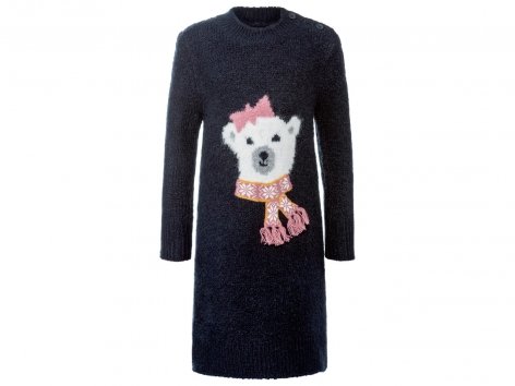 Robe en maille fille