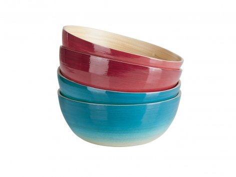 Coupelles ou saladier en bambou