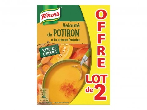 Knorr velouté de potiron