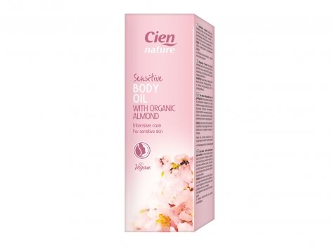 Huile corps nature amande