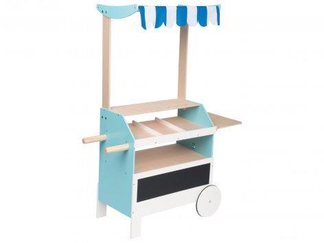 Boutique et théâtre 2 en 1 ou kiosque ambulant