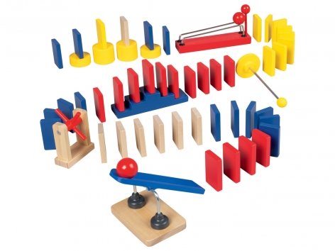 Jeu de dominos en bois