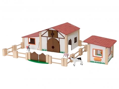 Ferme ou enclos de zoo