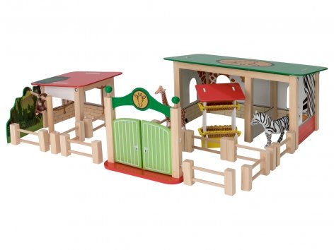 Ferme ou enclos de zoo