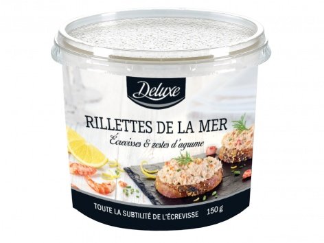 Rillettes de la mer écrevisses et zestes d’agrume