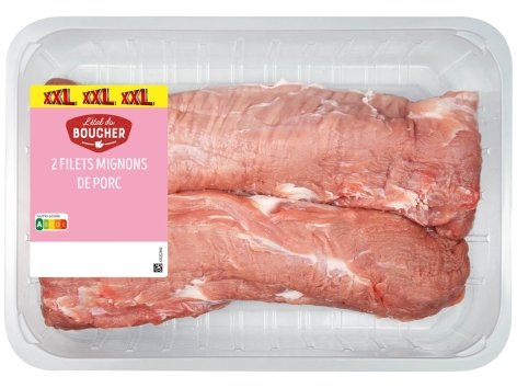 2 filets mignons de porc