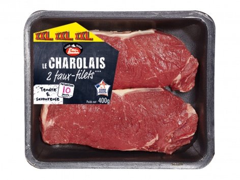 2 faux-filets *** Charolais XXL