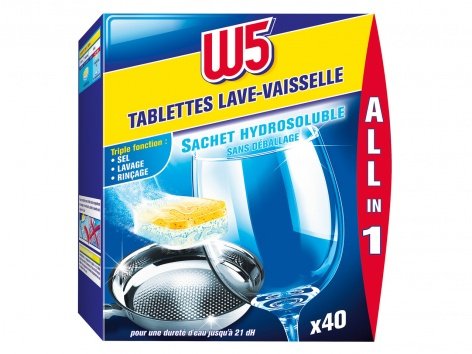 Tablettes lave-vaisselle tout en 1