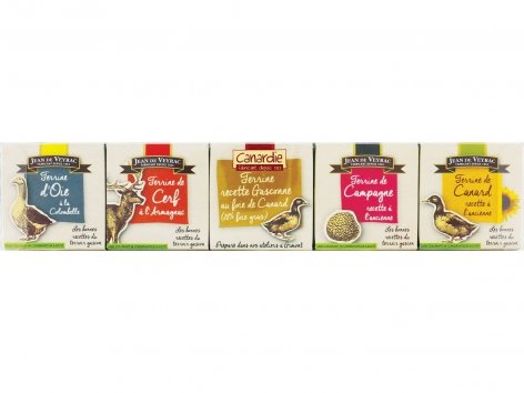 Assortiment de 5 terrines