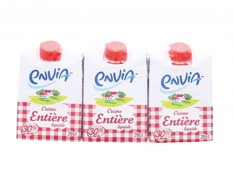 Crème entière liquide