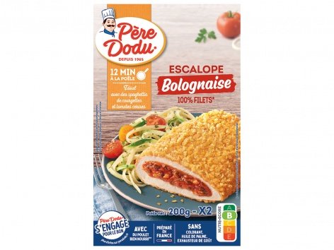 Père Dodu escalope bolognaise 
