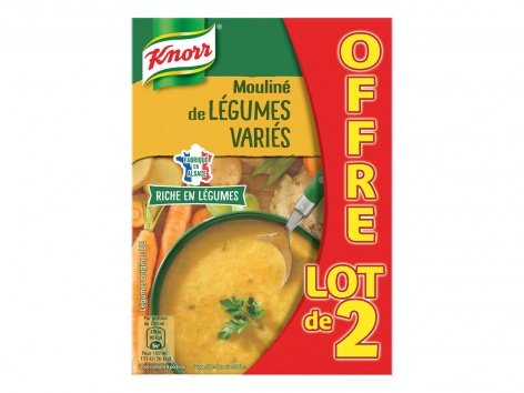 Knorr mouliné de légumes variés